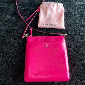 Kate Spade hot pink crossbody